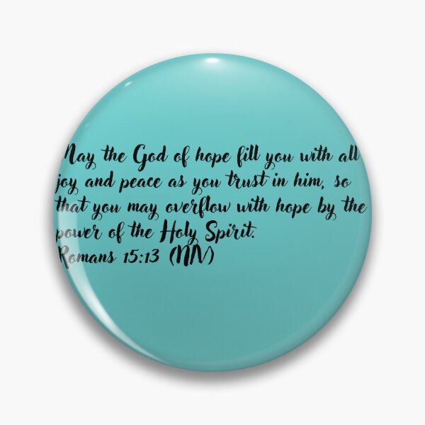 Item preview, romans 15:13 designed and sold by zionwardrobe.