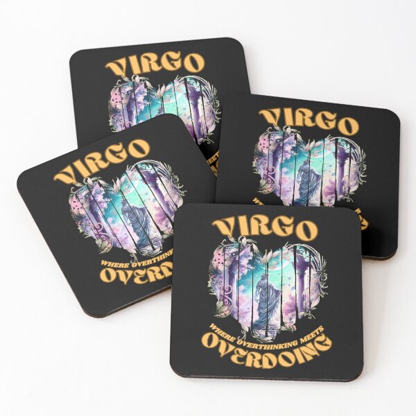 Item preview, Virgo. Where Overthinking Meets Overdoing. virgo sign designed and sold by ZodiacWonders.