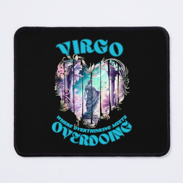 Item preview, Virgo. Where Overthinking Meets Overdoing. zodiac virgo designed and sold by ZodiacWonders.