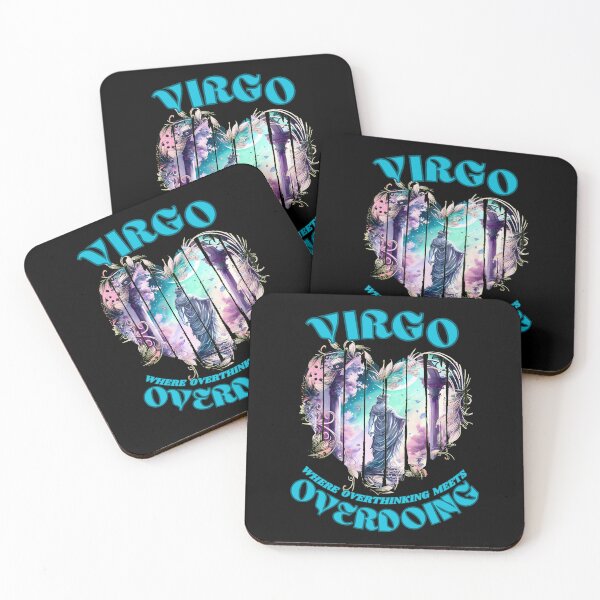 Item preview, Virgo. Where Overthinking Meets Overdoing. zodiac virgo designed and sold by ZodiacWonders.