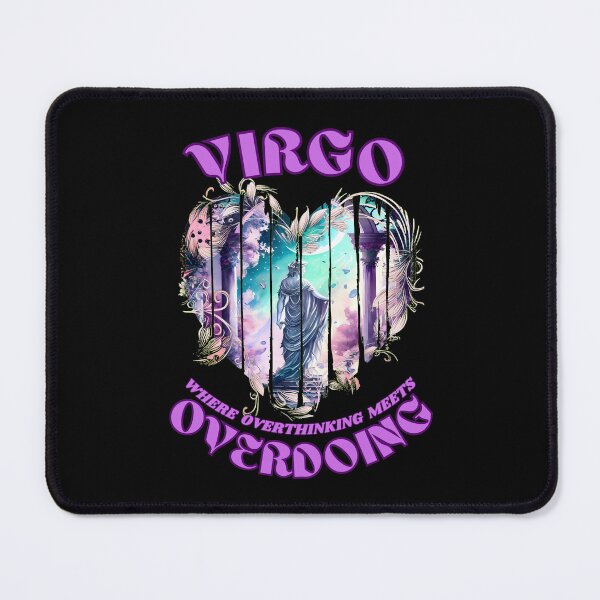 Item preview, Virgo. Where Overthinking Meets Overdoing. virgo star sign designed and sold by ZodiacWonders.