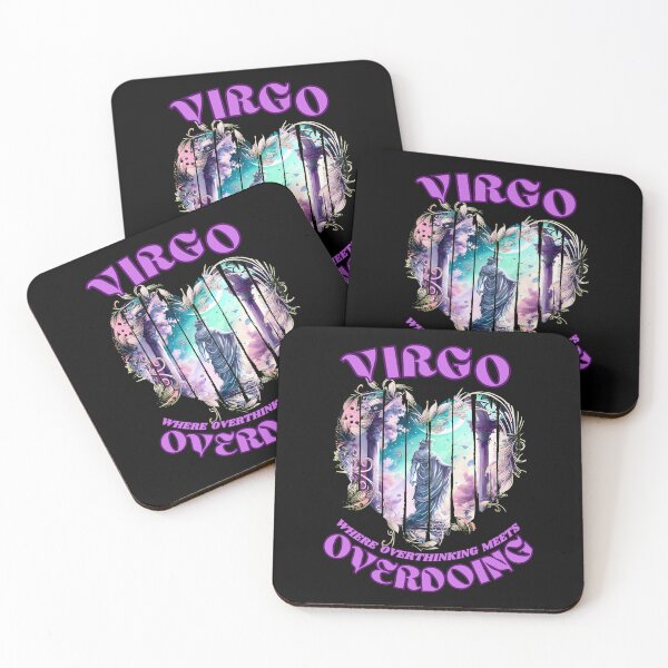 Item preview, Virgo. Where Overthinking Meets Overdoing. virgo star sign designed and sold by ZodiacWonders.