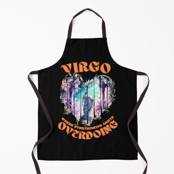 Item preview, Virgo. Where Overthinking Meets Overdoing. virgo birthday designed and sold by ZodiacWonders.