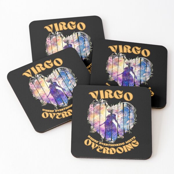 Item preview, Virgo. Where Overthinking Meets Overdoing. virgo september designed and sold by ZodiacWonders.