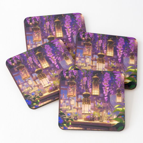 Item preview, Purple Cozy Garden designed and sold by crackingthemoon.