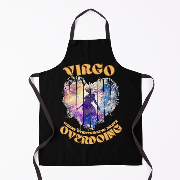 Item preview, Virgo. Where Overthinking Meets Overdoing. virgo september designed and sold by ZodiacWonders.