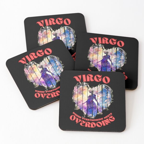 Item preview, Virgo. Where Overthinking Meets Overdoing. virgo traits designed and sold by ZodiacWonders.