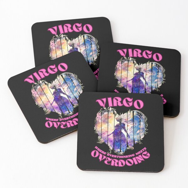 Item preview, Virgo. Where Overthinking Meets Overdoing. virgo quotes designed and sold by ZodiacWonders.