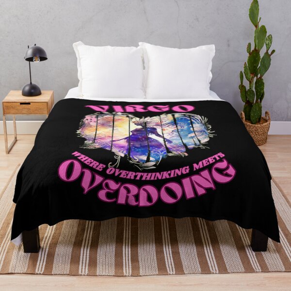 Item preview, Virgo. Where Overthinking Meets Overdoing. virgo quotes designed and sold by ZodiacWonders.