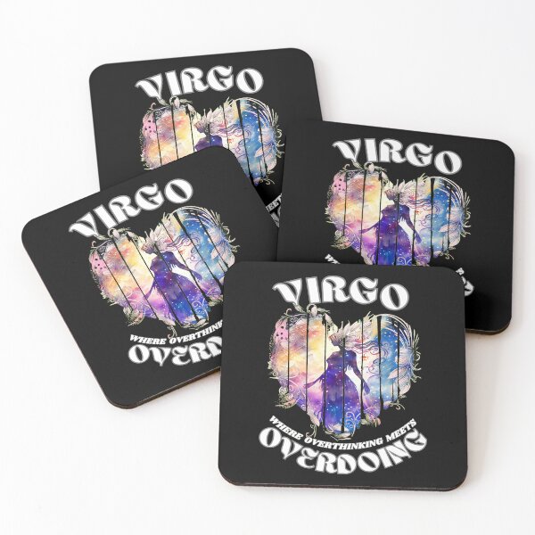 Item preview, Virgo. Where Overthinking Meets Overdoing. virgo august designed and sold by ZodiacWonders.