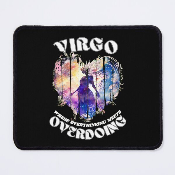 Item preview, Virgo. Where Overthinking Meets Overdoing. virgo august designed and sold by ZodiacWonders.