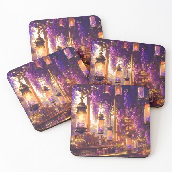Item preview, Purple Cozy Garden designed and sold by crackingthemoon.
