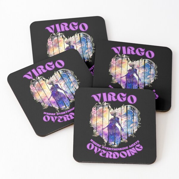 Item preview, Virgo. Where Overthinking Meets Overdoing. cute virgo designed and sold by ZodiacWonders.