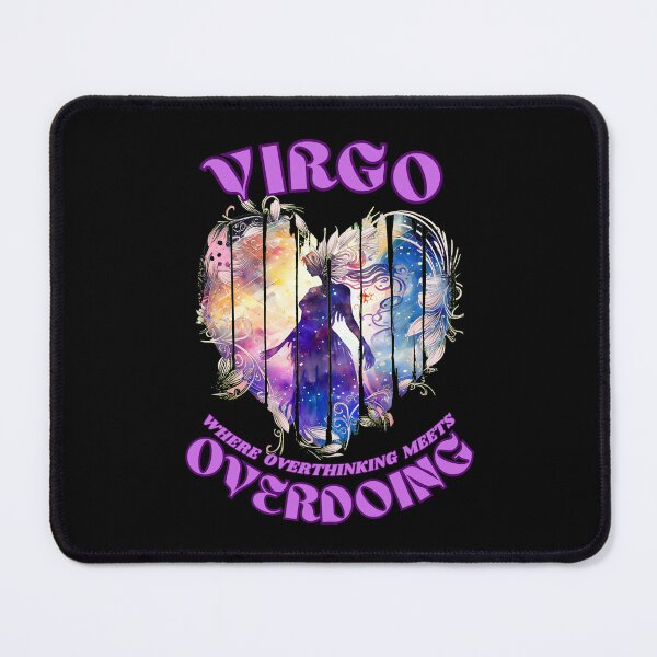 Item preview, Virgo. Where Overthinking Meets Overdoing. cute virgo designed and sold by ZodiacWonders.