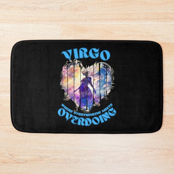 Item preview, Virgo. Where Overthinking Meets Overdoing. virgo characteristics designed and sold by ZodiacWonders.