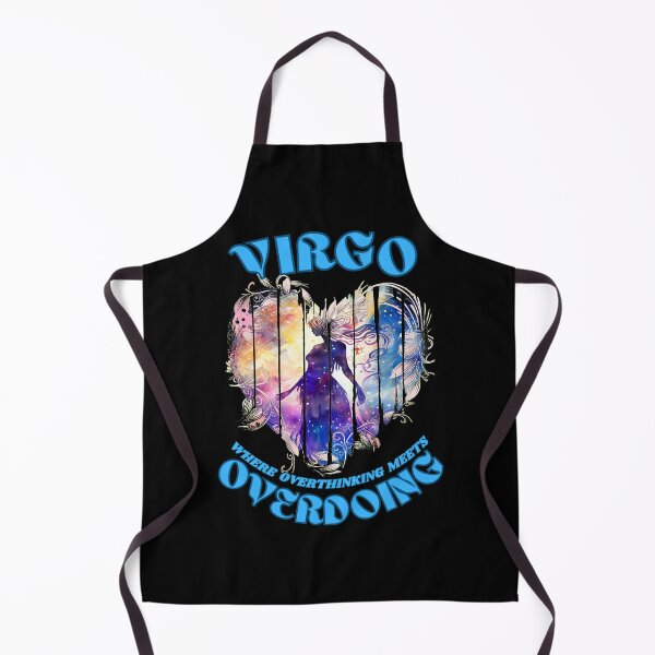 Item preview, Virgo. Where Overthinking Meets Overdoing. virgo characteristics designed and sold by ZodiacWonders.