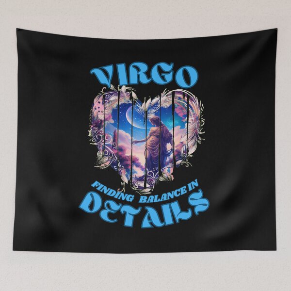 Item preview, Virgo. Finding Balance In Details. virgo star sign designed and sold by ZodiacWonders.