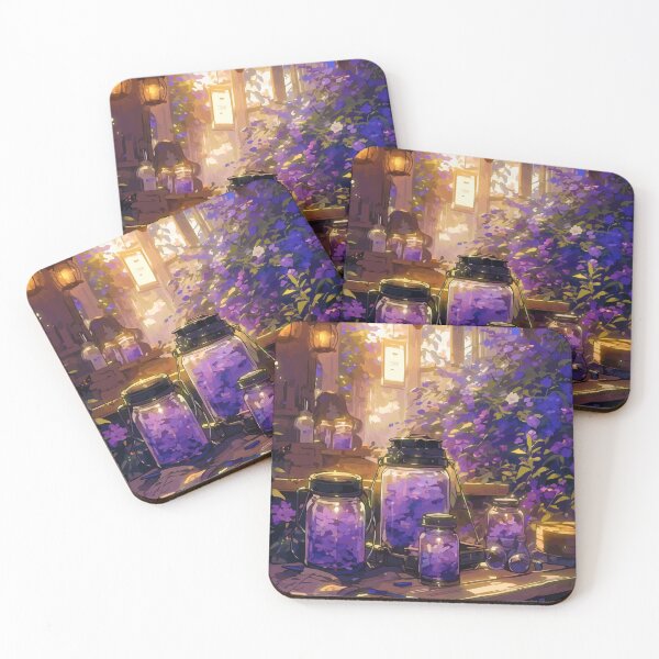 Item preview, Purple Cozy Garden designed and sold by crackingthemoon.