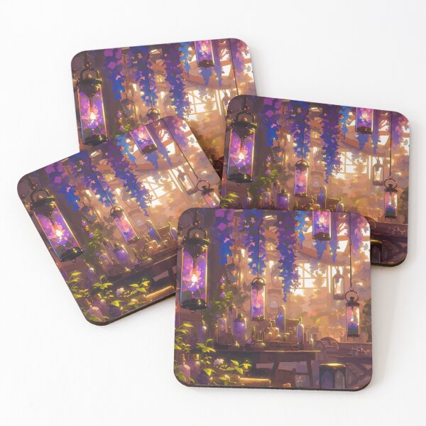 Item preview, Purple Cozy Garden designed and sold by crackingthemoon.
