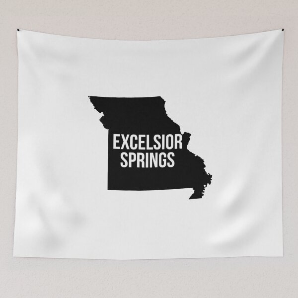Item preview, Excelsior Springs, Missouri Silhouette designed and sold by CartoCreative.