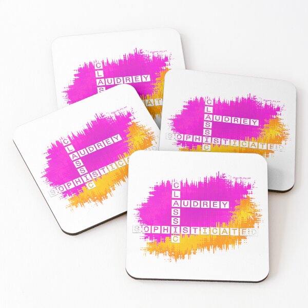 Item preview, Audrey, classic and sophisticated, crosswords designed and sold by words-my-art.