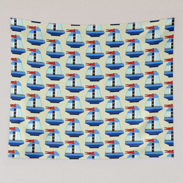 Item preview, Brick Creations - Sail Boat designed and sold by Woebegone Productions.