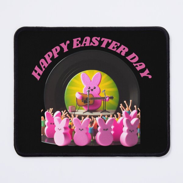 Item preview, Easter peeps vinyl happy easter day Sticker designed and sold by Dazzling15.