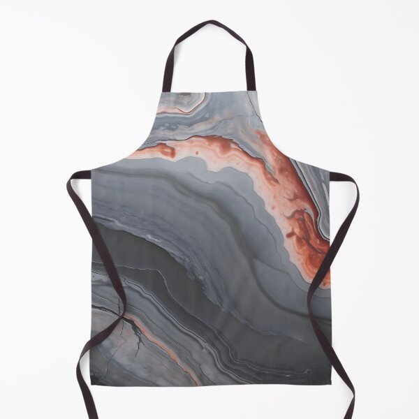 Artikelvorschau, Abstraktes Kunst-Achat-Stein-Schwarz-Dunkelgrau-Design entworfen und verkauft von fluffstuffgifts.