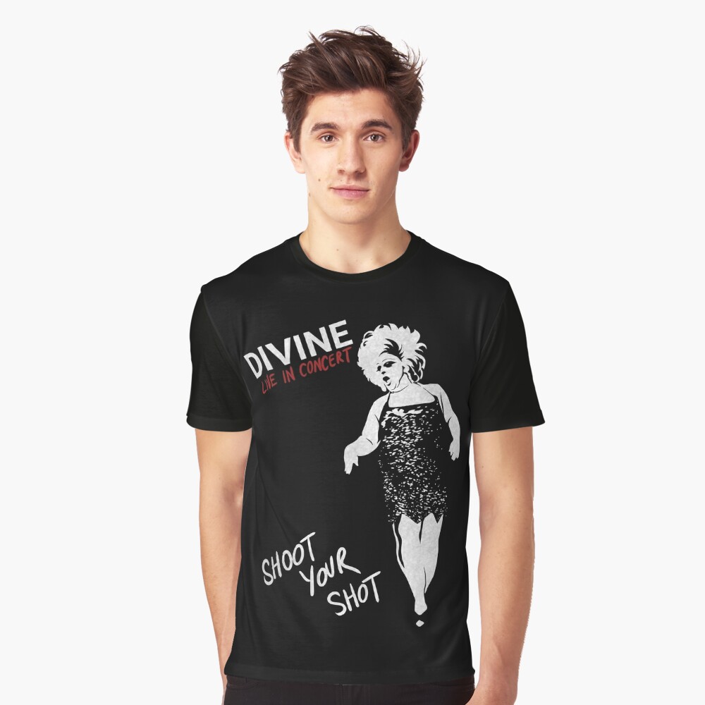 Divine John Waters Graphic T Shirt By Blondienation Redbubble 8624