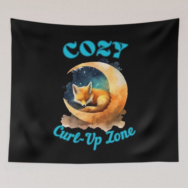 Item preview, Cozy Curl-Up Zone. fox face designed and sold by FoxVibes.
