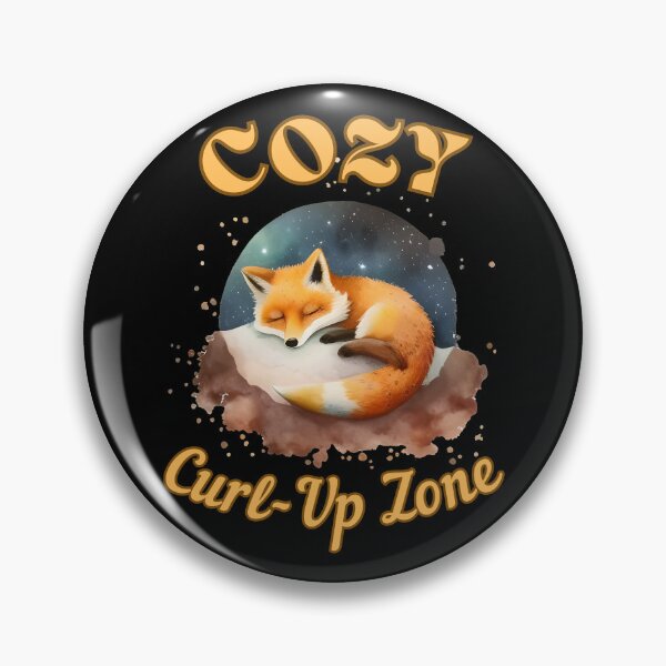 Item preview, Cozy Curl-Up Zone. fox saying designed and sold by FoxVibes.