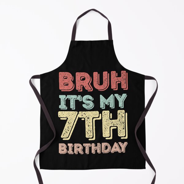 Item preview, Bruh It's My 7th Birthday vintage grunge style. Funny celebrate B-Day  turning 7 Years Old. designed and sold by PilaStudio.