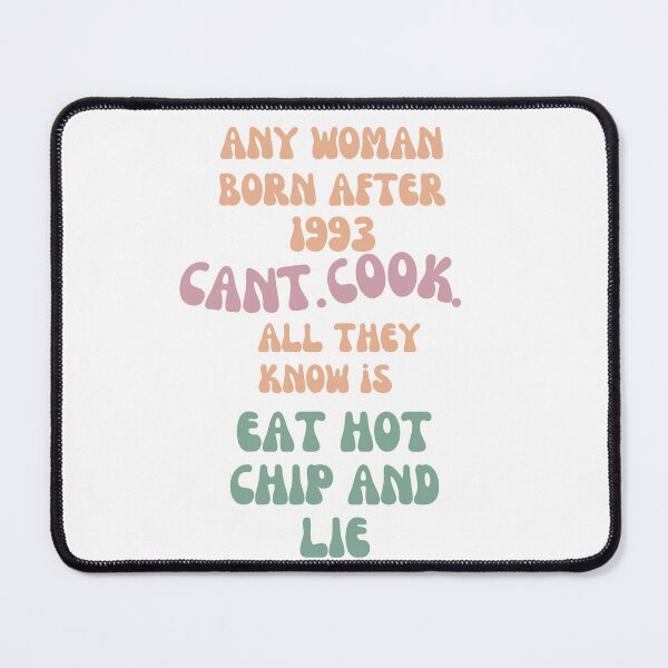 Item preview, Eat Hot Chip and Lie designed and sold by InMyDragonEra.