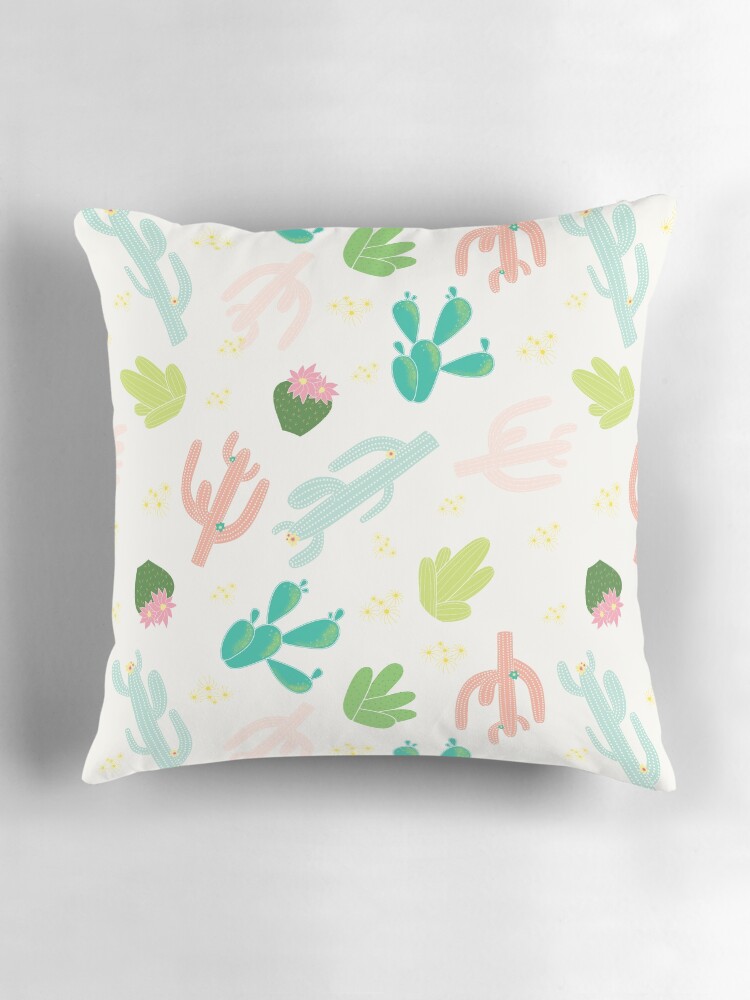 Thumbnail 3 of 4, Pillow, Cactus Ranch designed and sold by 3CCreativDesign.