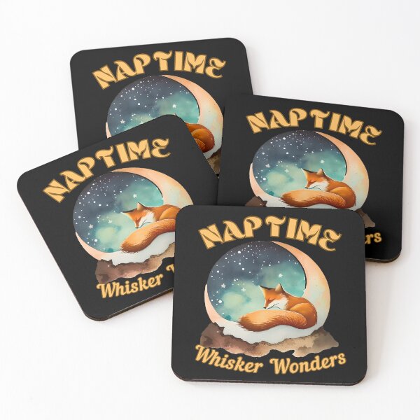 Item preview, Naptime Whisker Wonders. fox saying designed and sold by FoxVibes.