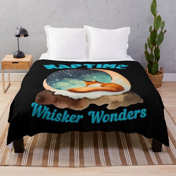 Item preview, Naptime Whisker Wonders. vintage fox designed and sold by FoxVibes.