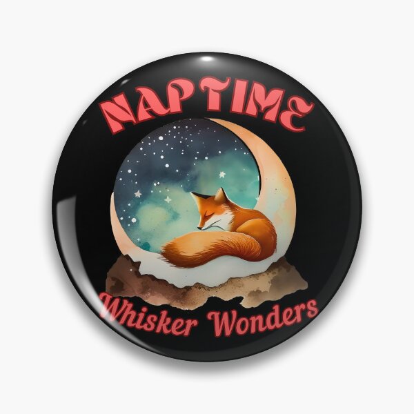 Item preview, Naptime Whisker Wonders. retro fox designed and sold by FoxVibes.