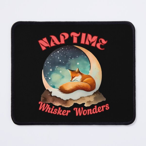 Item preview, Naptime Whisker Wonders. retro fox designed and sold by FoxVibes.