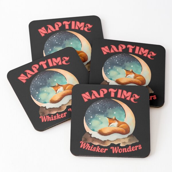 Item preview, Naptime Whisker Wonders. retro fox designed and sold by FoxVibes.
