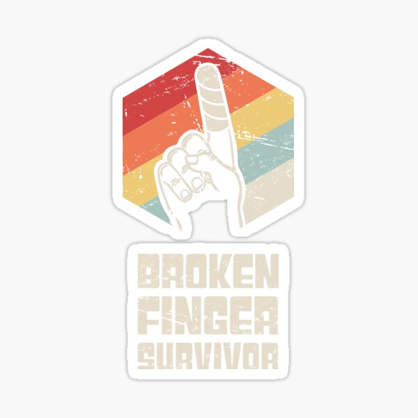 Funny Pen is Broken Please Use Finger' Sticker