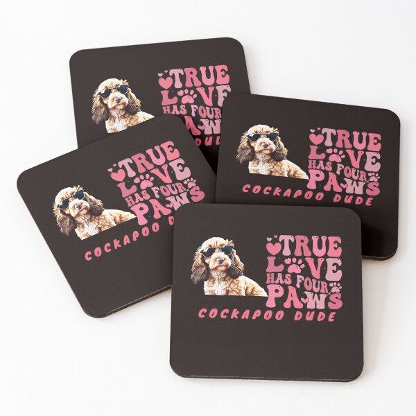 Item preview, Cool Golden Retriever love has four paws design on gifts. designed and sold by MCanderart.