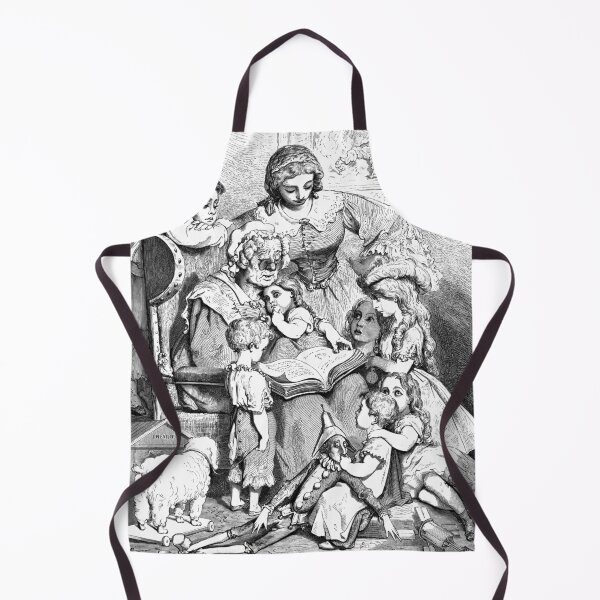 Item preview, Mother Goose - Gustave Dore designed and sold by forgottenbeauty.