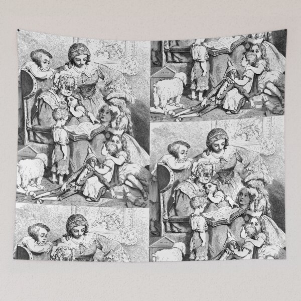 Item preview, Mother Goose - Gustave Dore designed and sold by forgottenbeauty.