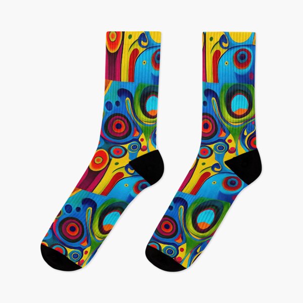 Item preview, "Ethereal Escapade: Psychedelic Funky pattern designed and sold by LLdreams.