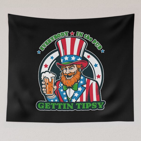Item preview, Everybody In the Pub Gettin Tipsy - Celebrating St Patricks Day designed and sold by patriotwardrobe.