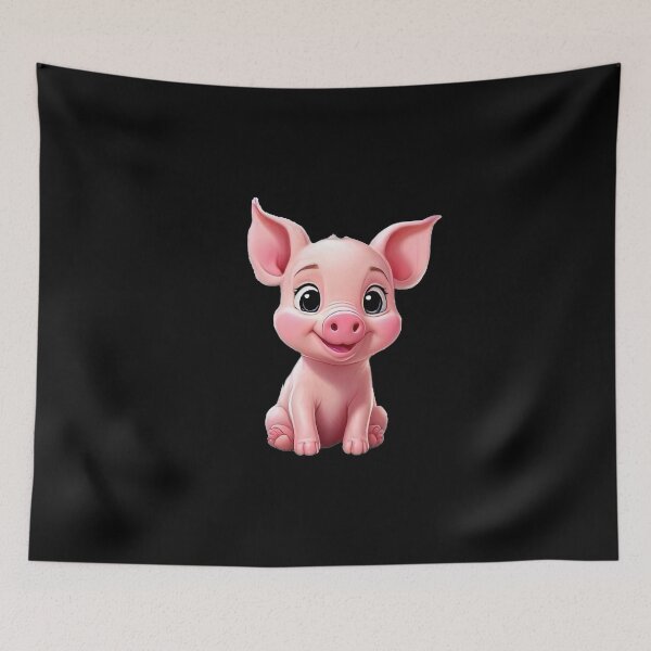 Item preview, Cute Baby Piglet 03 designed and sold by Kazzasthings.