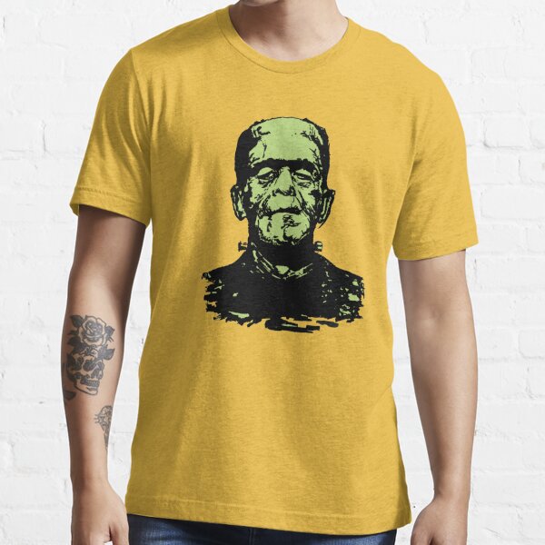 Frankenstein-Monster-Green Design-Shirt/T-Shirt – Latino's Rock