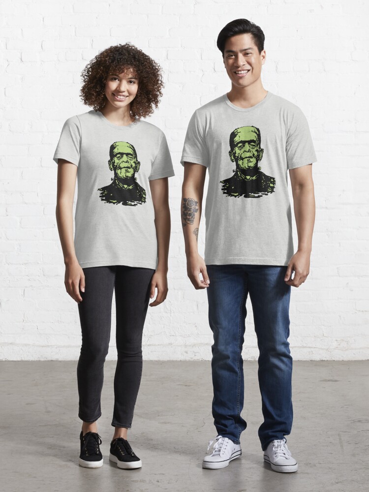 Frankenstein-Monster-Green Design-Shirt/T-Shirt – Latino's Rock