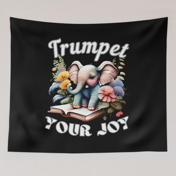 Item preview, Trumpet Your Joy designed and sold by ElephantVibes.