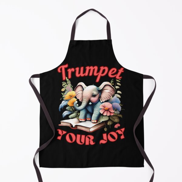 Item preview, Trumpet Your Joy. elephant head designed and sold by ElephantVibes.